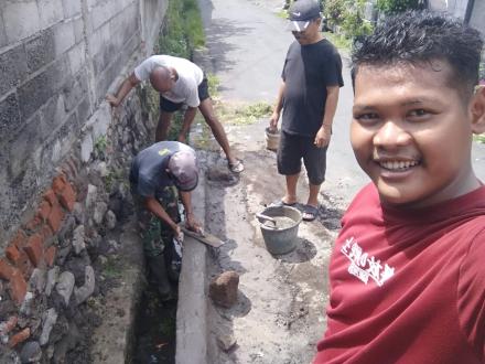 Pemeliharaan Got Jalan Banjar Dinas Peken (Duran Tukad) Desa Sangsit