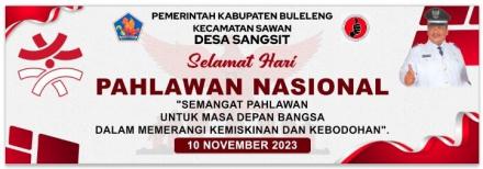 Selamat Hari Pahlawan Nasional 10 November 2023