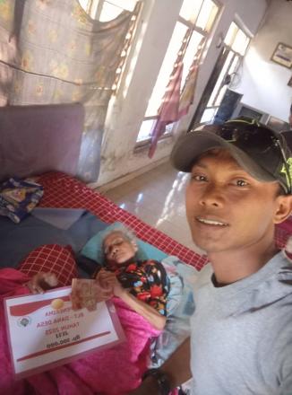 Penyerahan BLT Desa Sangsit Bulan Juli 