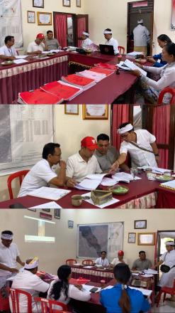 Pelaksanaan monitoring dan evaluasi pelaksanaan kegiatan pembangunan Infrastruktur 