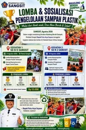 LOMBA & SOSIALISASI PENGELOLAAN SAMPAH PLASTIK